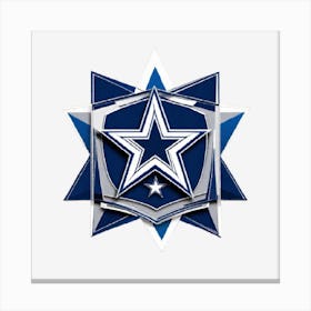 Dallas Cowboys Logo 2 Canvas Print