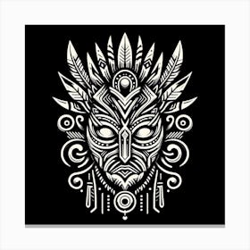 Tribal Mask Canvas Print