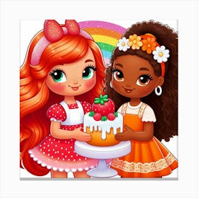 Strawberry Shortcake 2 Canvas Print