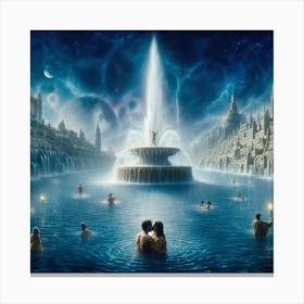 Fountain Of Youth Canvas Print