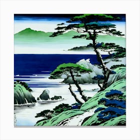 Peaceful Island Canvas Print