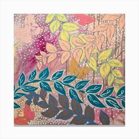 'Fluttering Leaves' Canvas Print