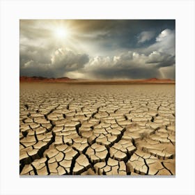 Arid Desert 3 Canvas Print