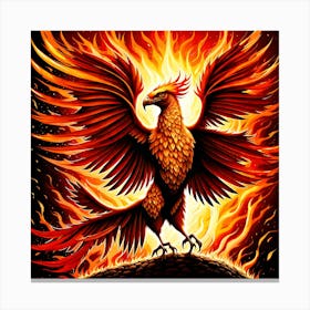 Phoenix 6 Canvas Print