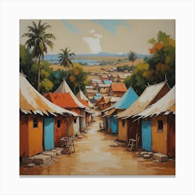 Slums Canvas Print