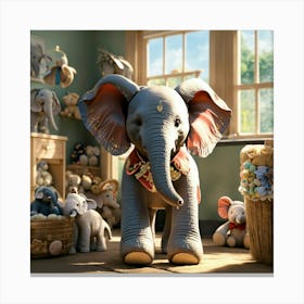 Please Create A Realistic Image Of A Nursery Fille (8) Canvas Print