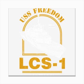 Lcs 1 Uss Freedom Canvas Print