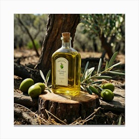 Olive Oil Canvas Print