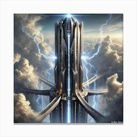 Skyward Spire Canvas Print