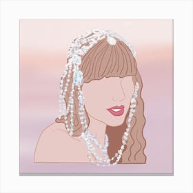 Taylor Swift Karma song - midnights era  Canvas Print