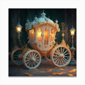 Fairytale Carriage Canvas Print