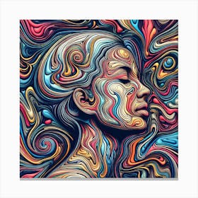 Psychedelic Art Canvas Print