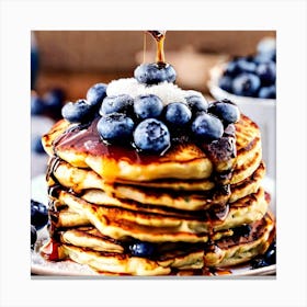 Pancakes 2 Canvas Print