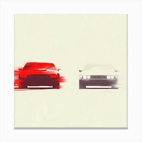 Classic Cars Canvas Print