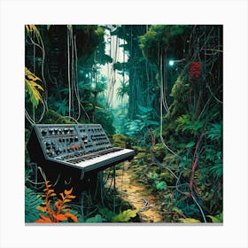 Sonic Jungle Canvas Print