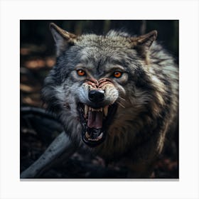 The Wolf King Canvas Print