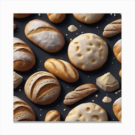 Breads And Pastries 5 Canvas Print