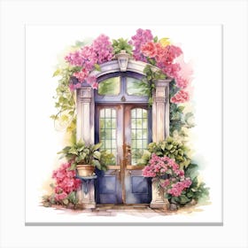 Door To The Garden Canvas Print