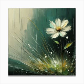 Single Flower Canvas Print