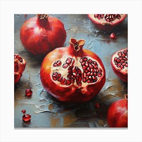 Pomegranate fruit 3 Canvas Print