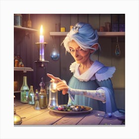 Witch Canvas Print