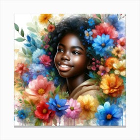 Blossoming Spirit Canvas Print