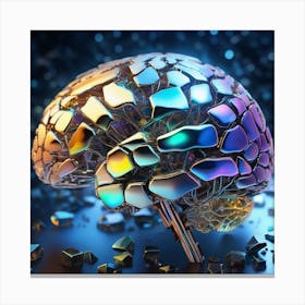 Broken Brain 3 Canvas Print