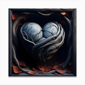 Heart Of Stone 1 Canvas Print