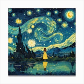 Starry Night 4 Canvas Print