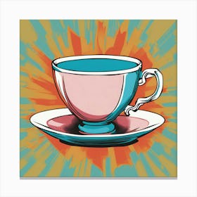 Tea Art 41 Canvas Print