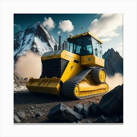 Buldozer Mountain (23) Canvas Print