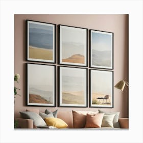 Framed Set Canvas Print