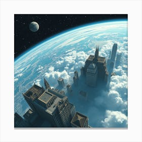 Skyscrapers Canvas Print