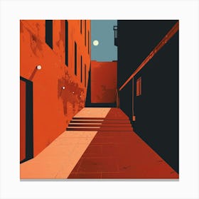 Alleyway Canvas Print