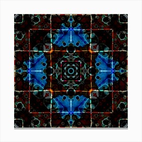 Ethnic Pattern Abstraction From Lines 2 Canvas Print