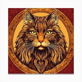 Coon Cat Canvas Print