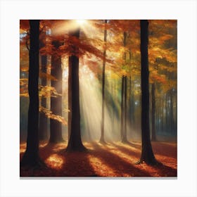 Autumn Forest 2 Canvas Print