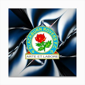 Blackburn Rovers F.C Logo Wall Art 10 Canvas Print