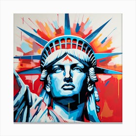 Statue Of Liberty 088 Canvas Print