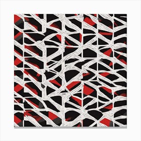 Red And Black 2 Canvas Print