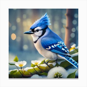 Blue Jay Canvas Print