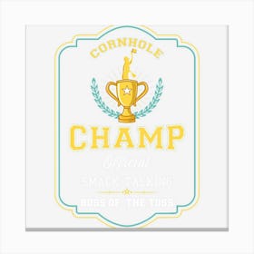 Champ Champion Sport Boards Set Game Gift Canvas Print