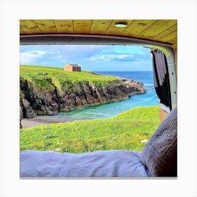 Van Life, Isle of Lewis, Scotland Canvas Print