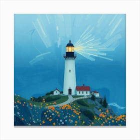 Lighthouse 45 Canvas Print