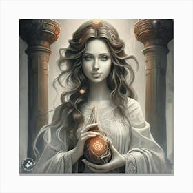 Ethereal Goddess Canvas Print