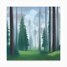 Forest Canvas Print