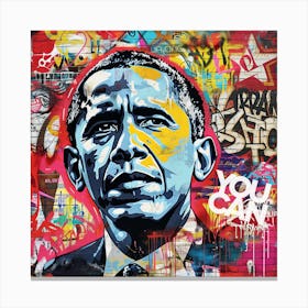 Barack Obama You Can Canvas Print