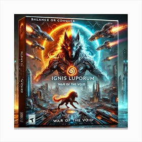 Ignis Luporum War Of The Void Packaging Leinwandbild