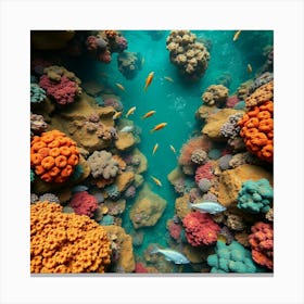 Coral Reef In The Red Sea8 Canvas Print