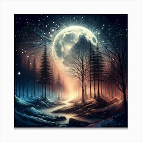 Moonlit Magic 14 Canvas Print